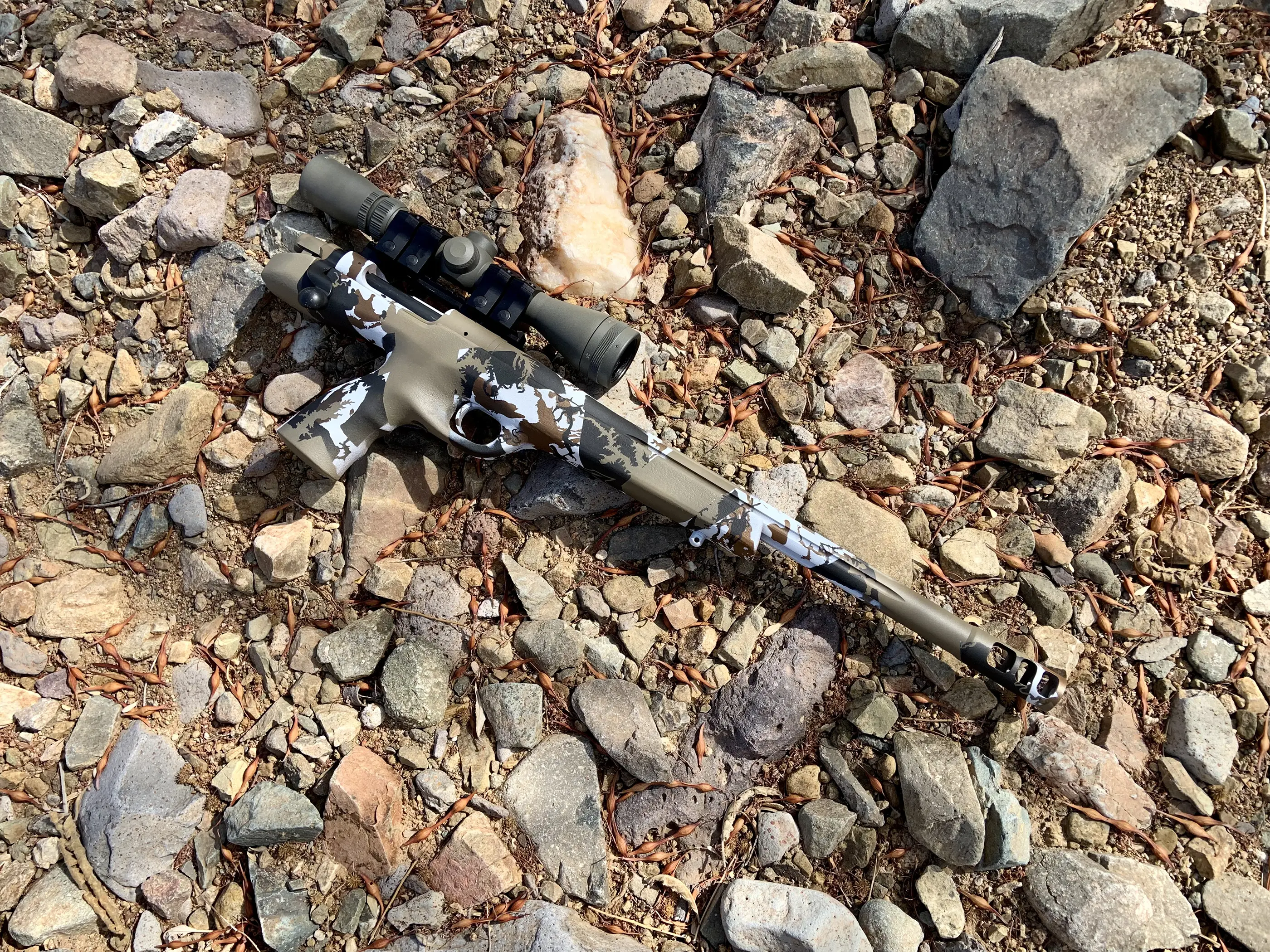 Carnimore custom work featuring professional Duracoat application and precision craftsmanship by Arizona firearms specialist